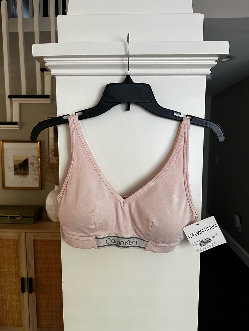 Calvin Klein Pink Lightly Lined Bralette